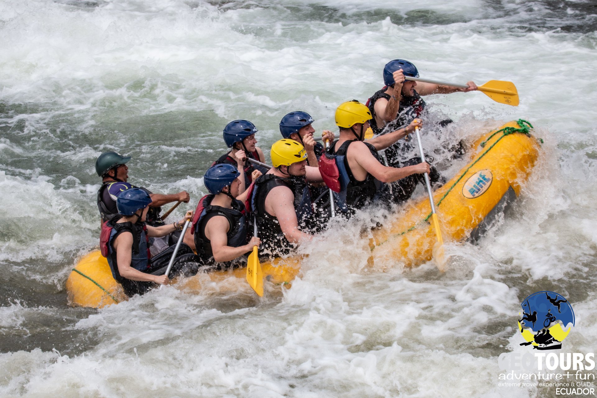 Rafting en el alto Pastaza Nivel III+ IV